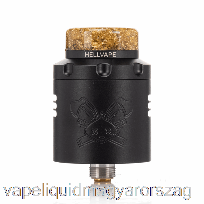 Hellvape Dead Rabbit V3 24mm Rda Matt Full Black Vape E Cigi